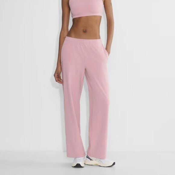 NWT Aritzia GOLDEN BUTTER Recovery Pant Tart Pink L - Picture 1 of 11